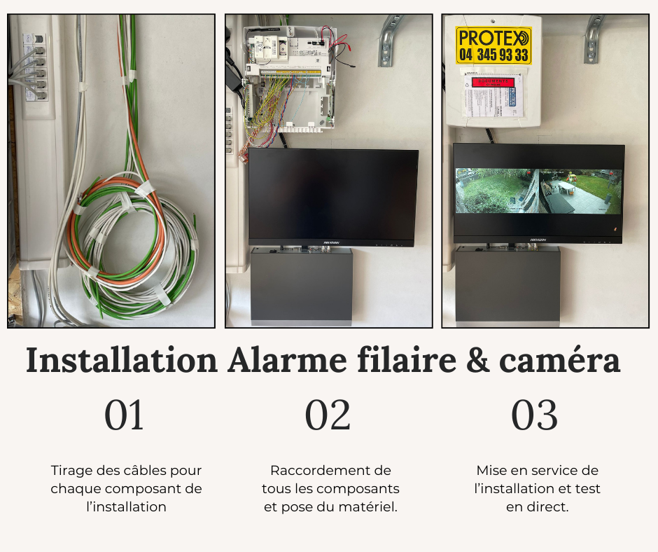 Les 3 étapes pour installer un système d&rsquo;alarme filaire et de caméras de surveillance dans votre maison
