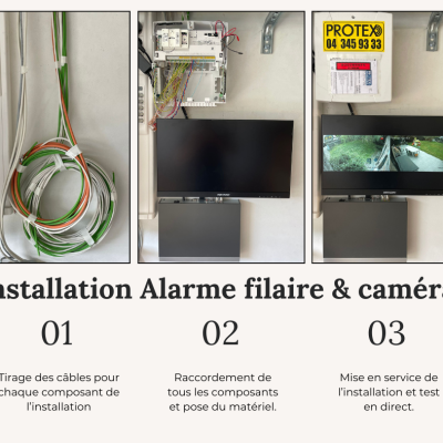 Les 3 étapes pour installer un système d&rsquo;alarme filaire et de caméras de surveillance dans votre maison